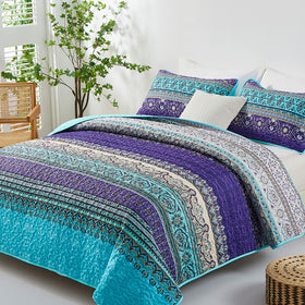 WONGS BEDDING close-up of stitch detail highlights quality craftsmanship and durable construction.