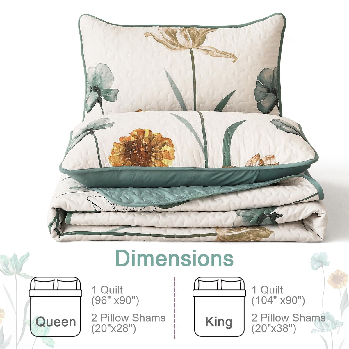 WONGS BEDDING easy-care fabric stays vibrant after machine washing.