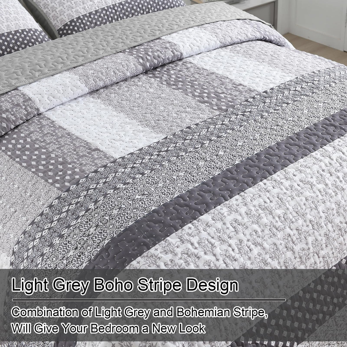 WONGS BEDDING easy-care image showing machine wash compatibility and low-maintenance fabric.