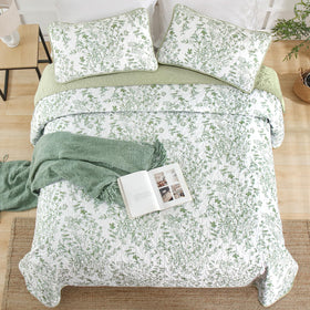 WONGS BEDDING easy care quilt ready for cold wash and low heat dry
