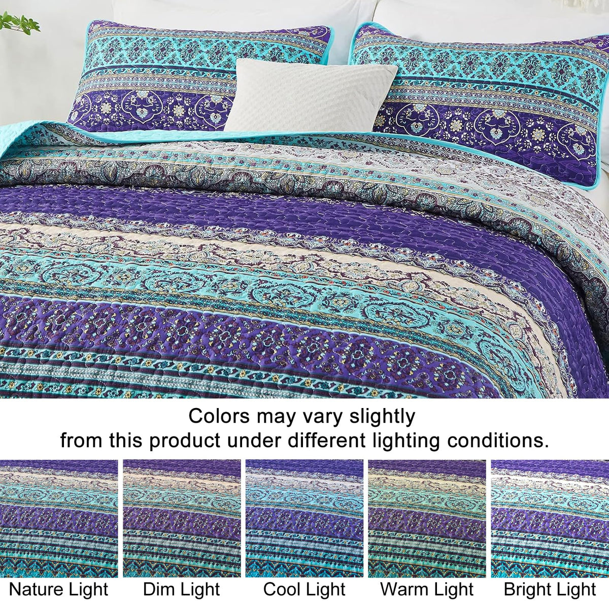WONGS BEDDING microfiber fabric feels soft and breathable for all-season comfort.
