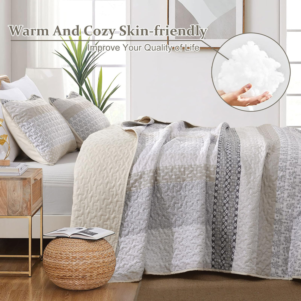 WONGS BEDDING microfiber soft fabric texture for gentle skin contact