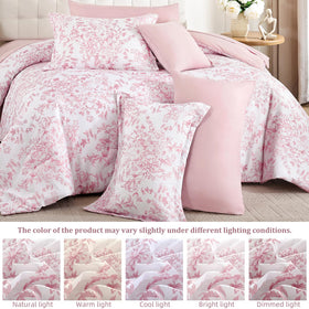 Gift-ready packaging for WONGS BEDDING pink floral bedding