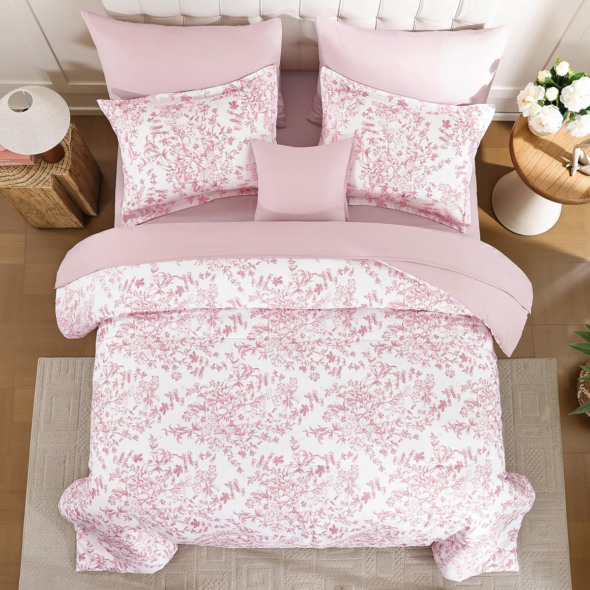 Breathable microfiber fabric supports comfortable sleep year-round