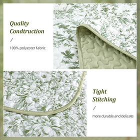 WONGS BEDDING microfiber coverlet showing smooth, durable texture