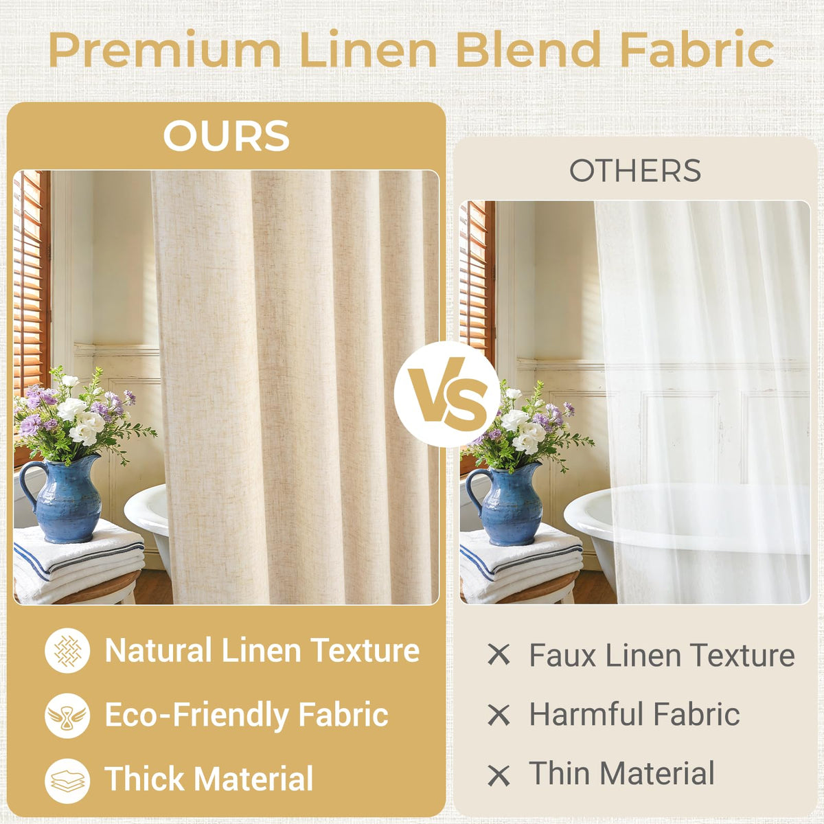 WONICY snap-in liner demonstrates easy cleaning and splash control after every shower.