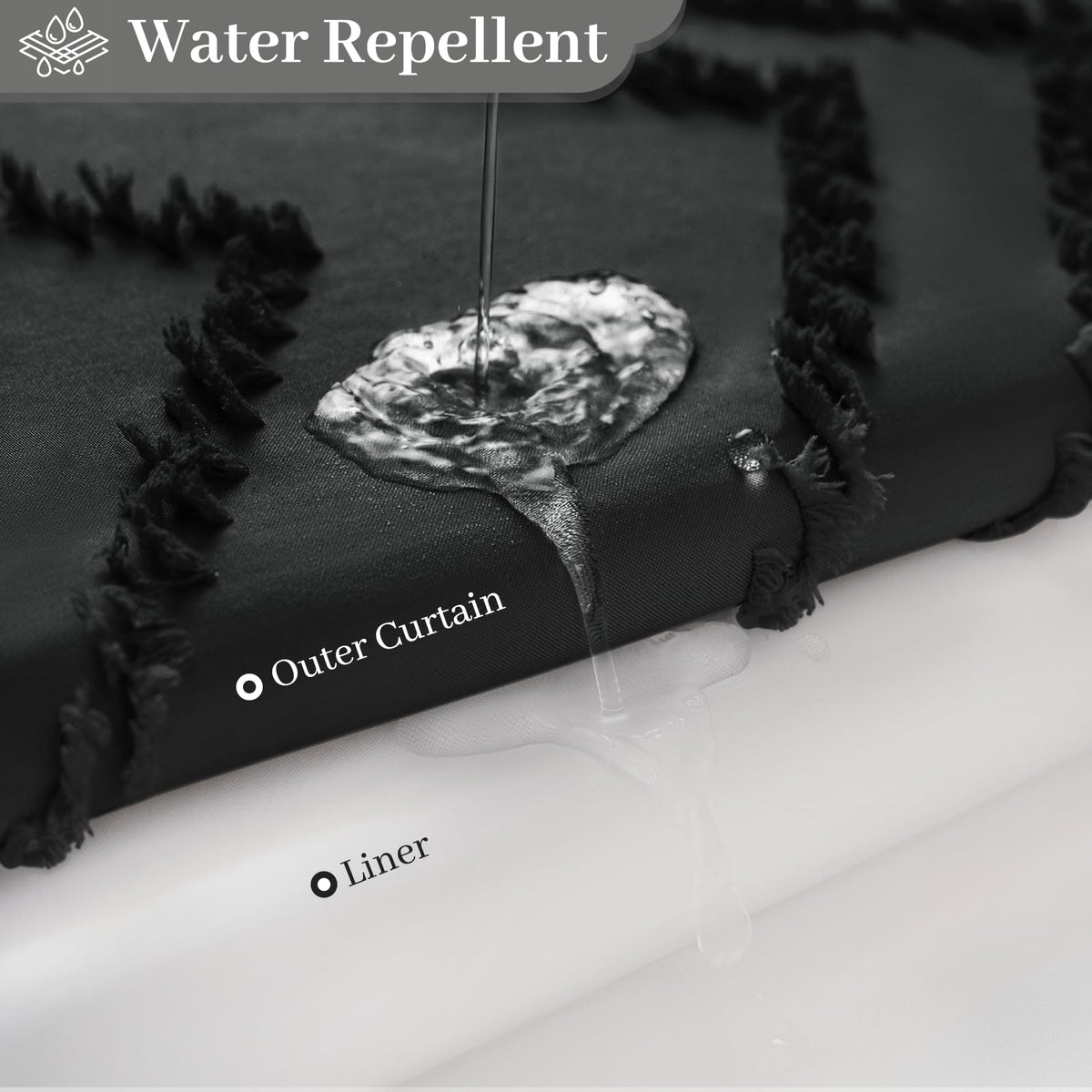WONICY split rings allow instant hanging without removing the rod.