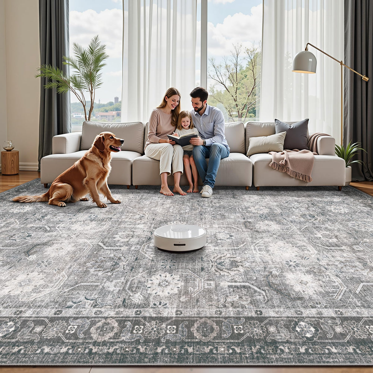 Woodbruy durable plush underfoot rug enhancing comfort in any room