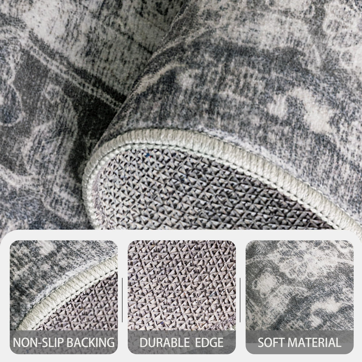 Woodbruy foldable rug illustrating simple storage during moves