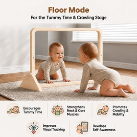 Woodtoe wall-mount hardware included for flexible vertical or horizontal installation.