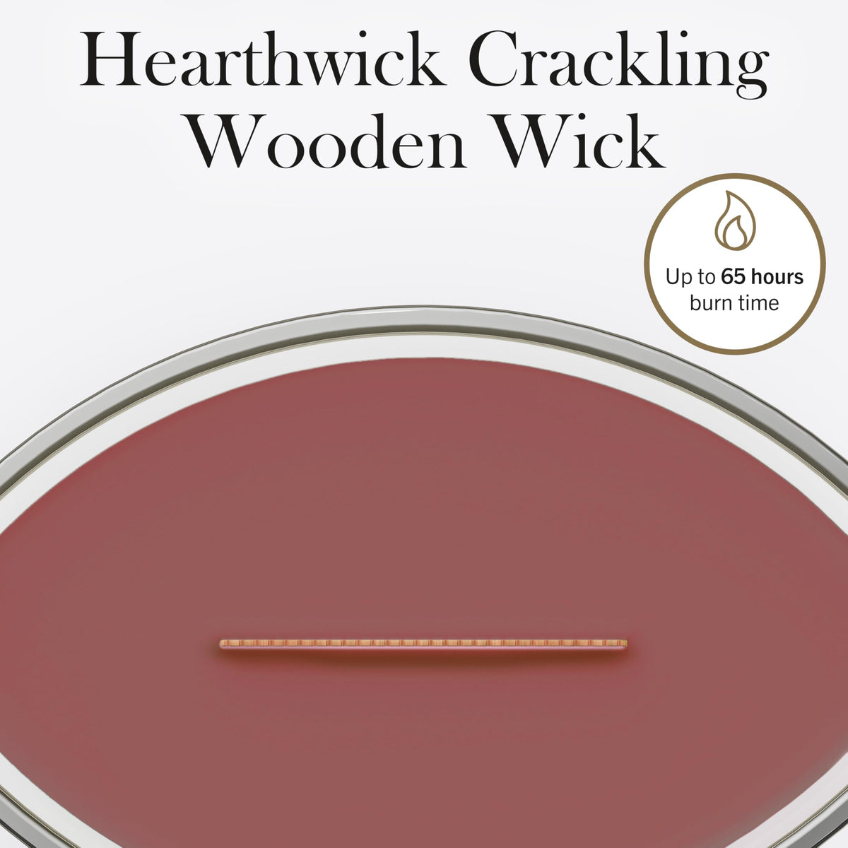 WoodWick Cinnamon Chai note fills space with cozy spice.