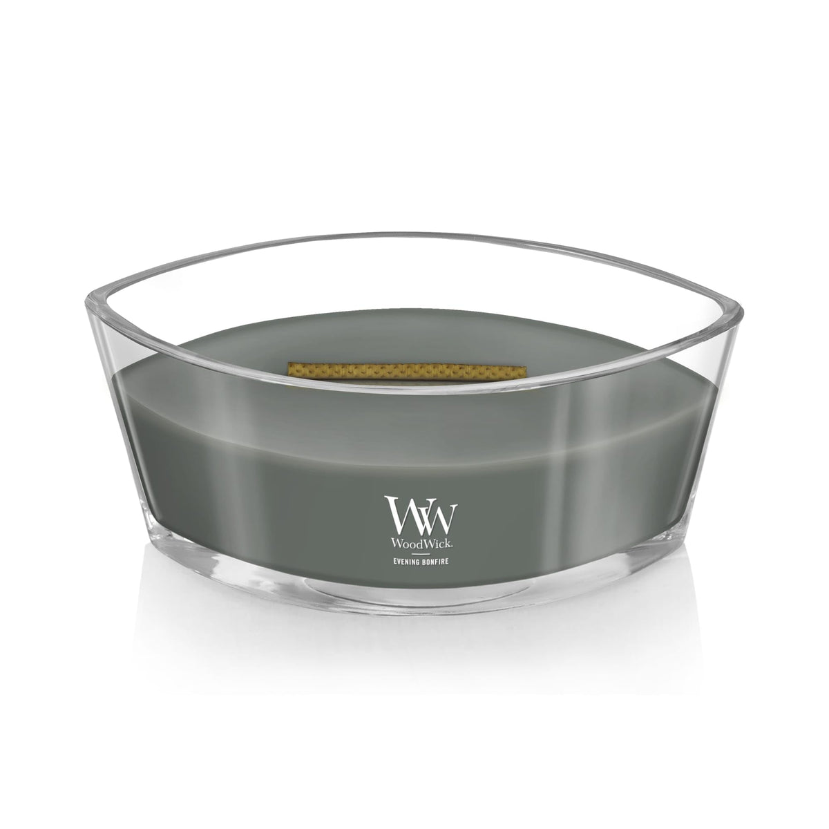 WoodWick Hearthwick crackling wick adds a cozy, multi-sensory crackle.