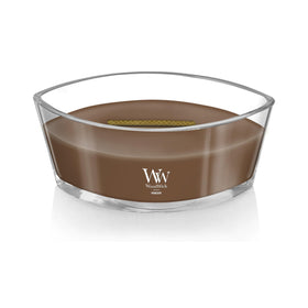 WoodWick Humidor wooden wick delivers long dancing flame.
