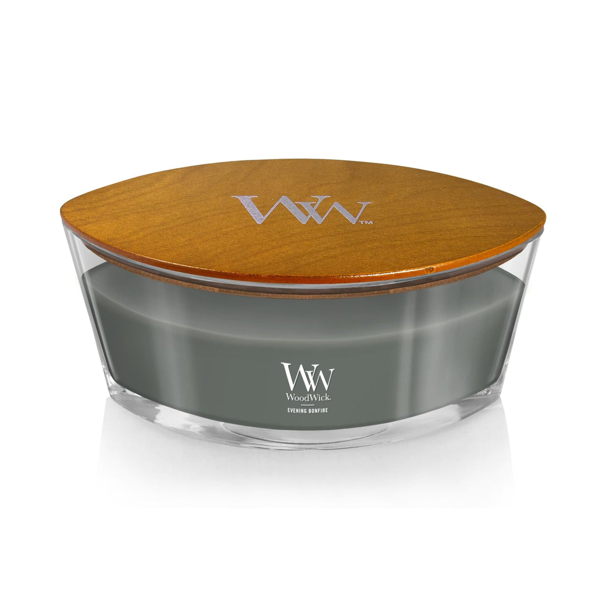 WoodWick premium soy-paraffin blend delivers a balanced, lasting aroma.