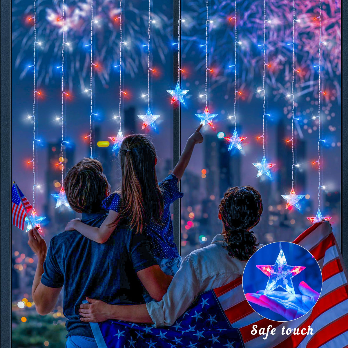 woohaha memory timer feature keeps independence day lights consistent