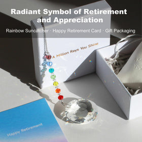WOOWA retirement card with warm congratulations message.