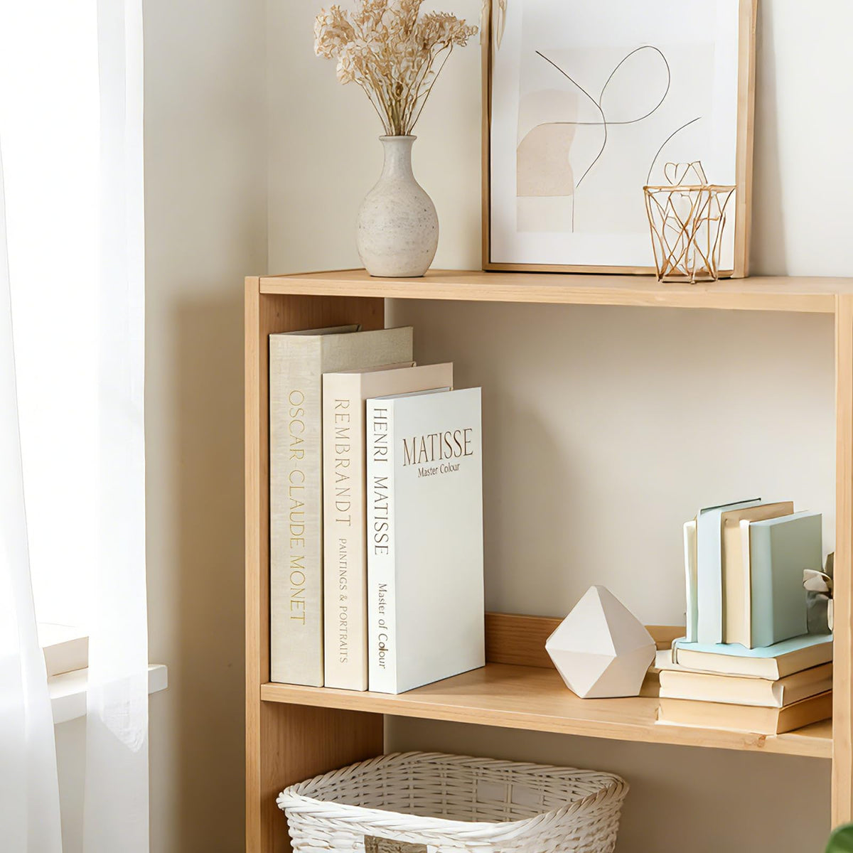 Magnetic closure keeps contents secure while maintaining elegant look.