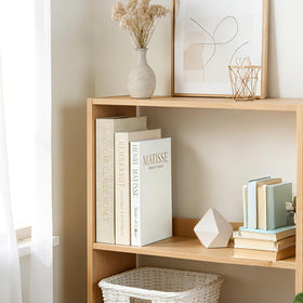 Magnetic closure keeps contents secure while maintaining elegant look.