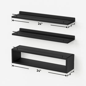 WOPITUES cube shelf adds geometric décor and stores small items.