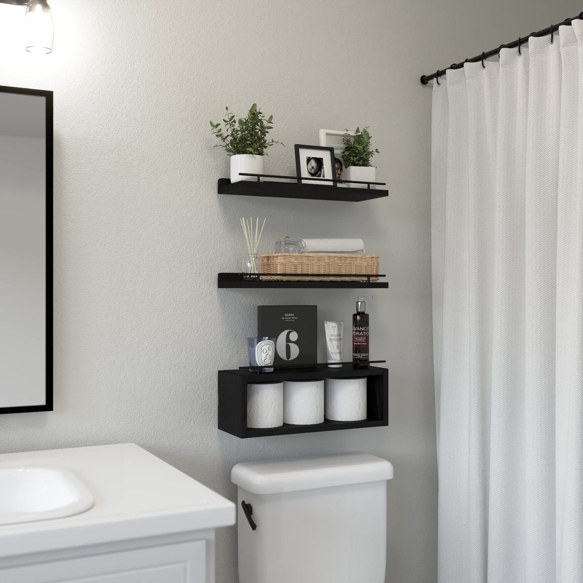 WOPITUES cube shelf adds geometric display and flexible storage
