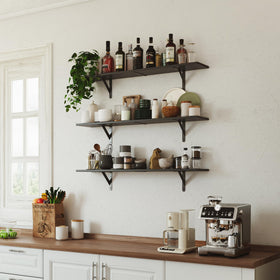 WOPITUES corner installation on any wall enhances organization.