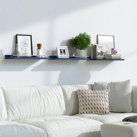 WOPITUES shelves showing plants and keepsakes on wall display