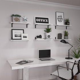 WOPITUES six-pack shelves enable flexible layout options.