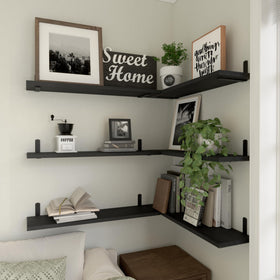 WOPITUES wall-mounted design saves floor space and adds organization.
