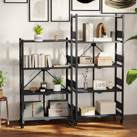 WORKPRO durable assembly-free shelving enables quick setup and flexible use