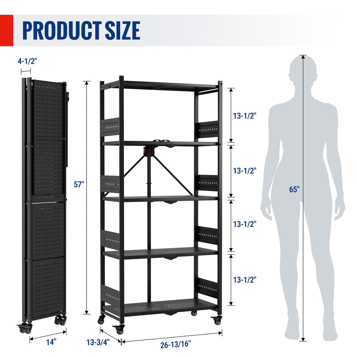 WORKPRO kitchen-pantry organizer shelf offers versatile storage for groceries