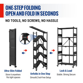 WORKPRO perforated metal shelf promotes airflow to keep items dry