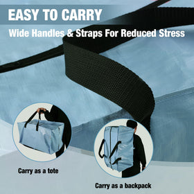WorkPro clear tag pocket helps label contents at a glance.