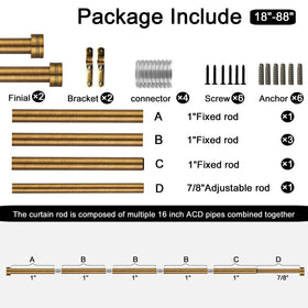 WORLD RODS upgraded splicing method enhances joint stability for daily use.
