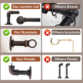 WORLD RODS complements living rooms, bedrooms, nurseries with industrial flair.