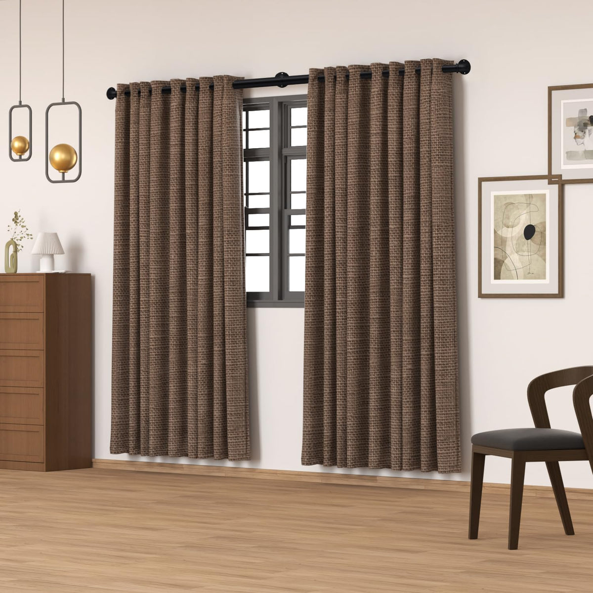 WORLD RODS wall or ceiling mount option enables flexible installation anytime.