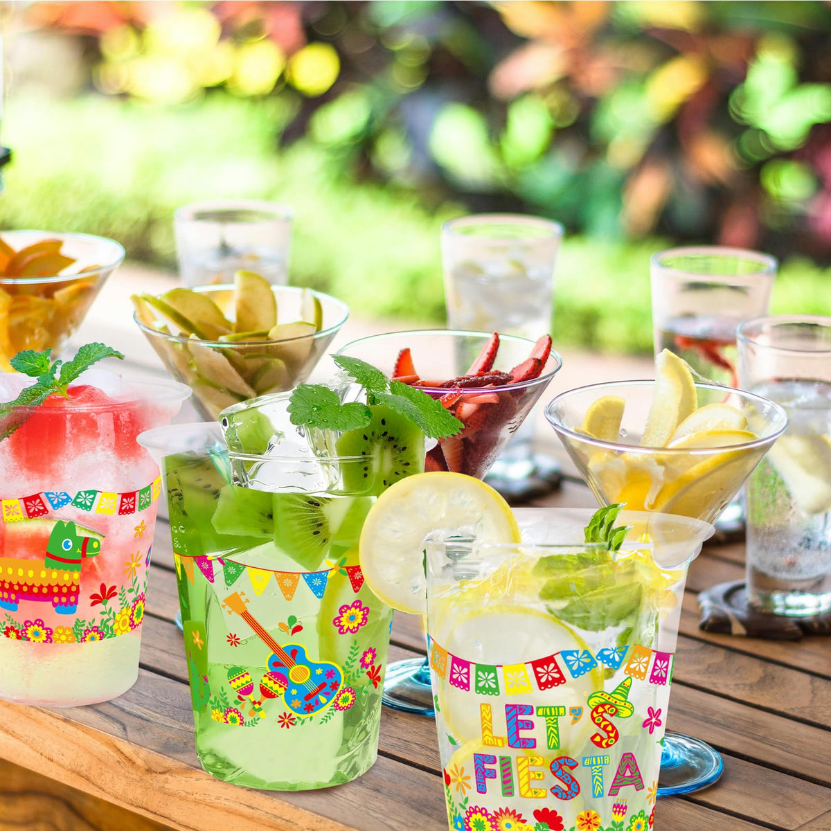 WorldBazaar cups feature reinforced walls for sturdy party use