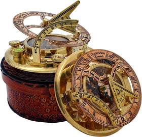 Worldmart compass engraved with Proverbs 3:5-6 for daily inspiration