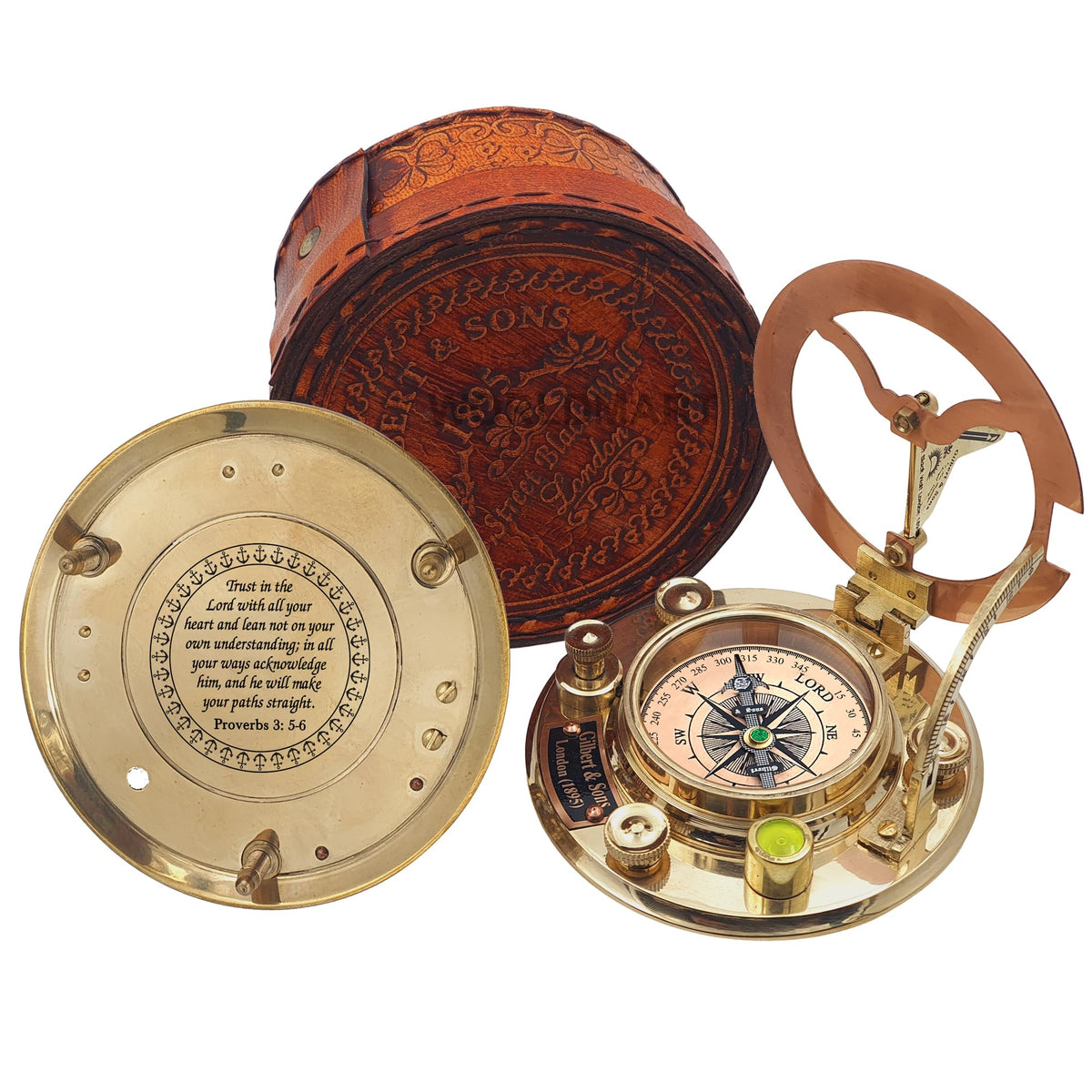 Worldmart compact, portable compass design for on-the-go use