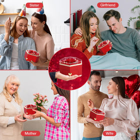 Worthfan jewelry compartment inside offers a surprise accessory after gifting.
