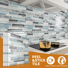WOWSTAR tiles offer a wipe-clean surface that maintains color over time.