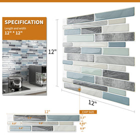 WOWSTAR grey-blue texture adds depth and a modern look.