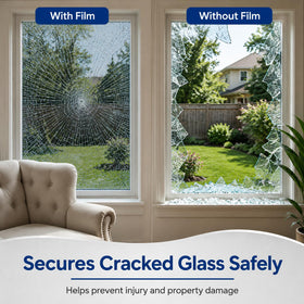 WPCTEV office window film on glass for privacy and light control.