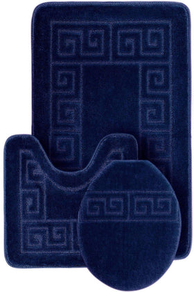 WPM World Products Mart large bath mat 20x32 with plush feel and durable construction.