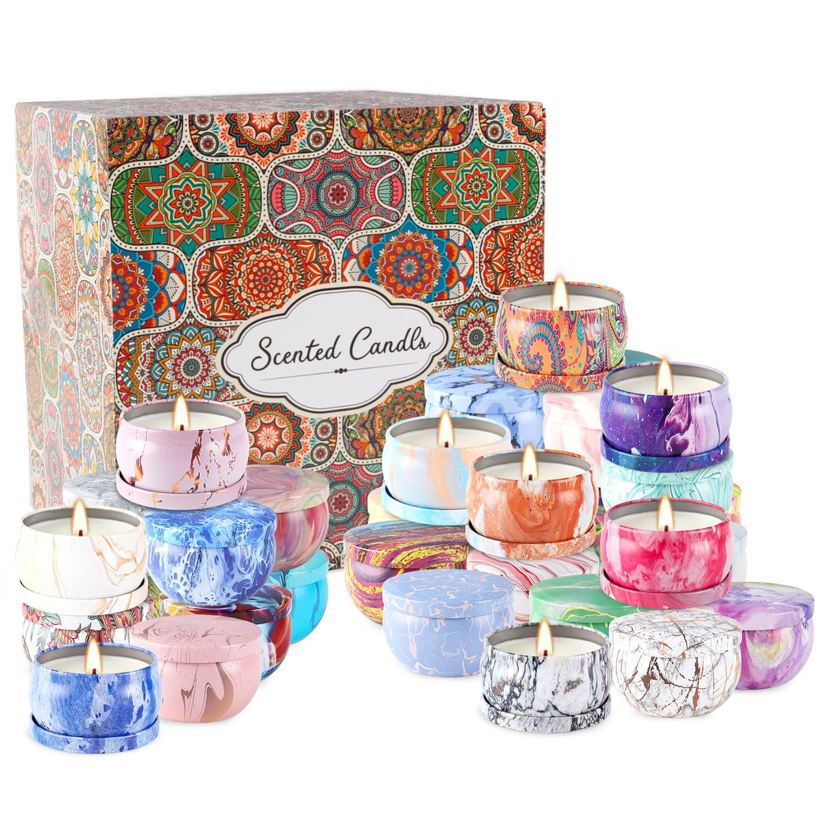 WPONSZU variety of aromas including Blue Bell and Lavender for mood-enhancing options.