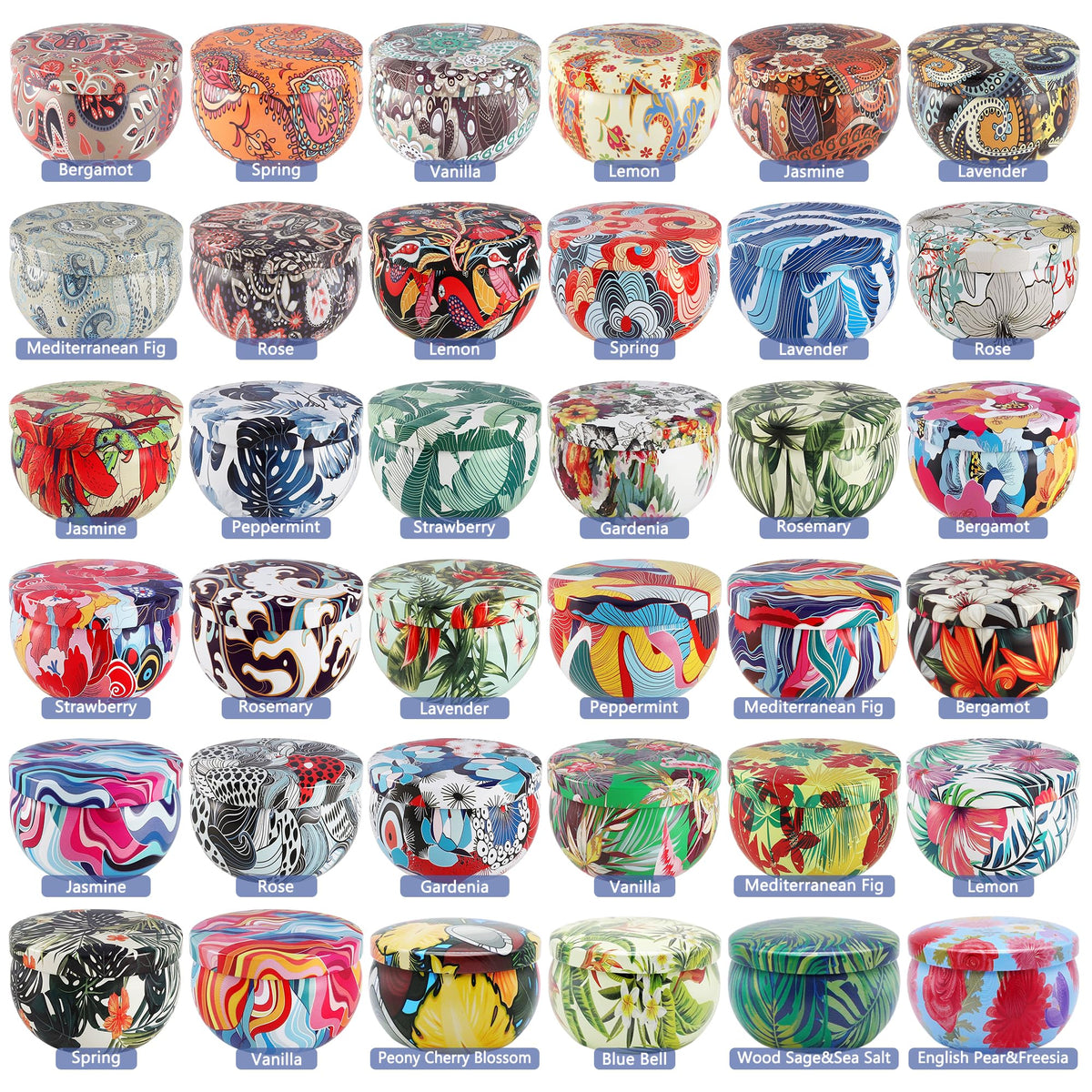 WPONSZU Candvent Calendar 2025 box display showcasing festive scents