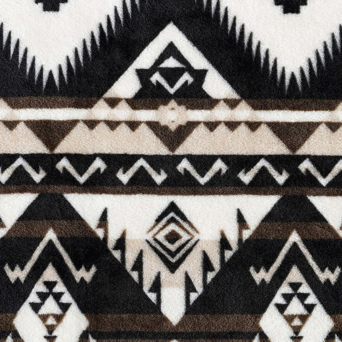 Wrangler Sherpa throw logo patch detail emphasizes Americana design