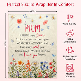 WRAPIX 60x80 blanket unfolded on bed for lounging and gifting.