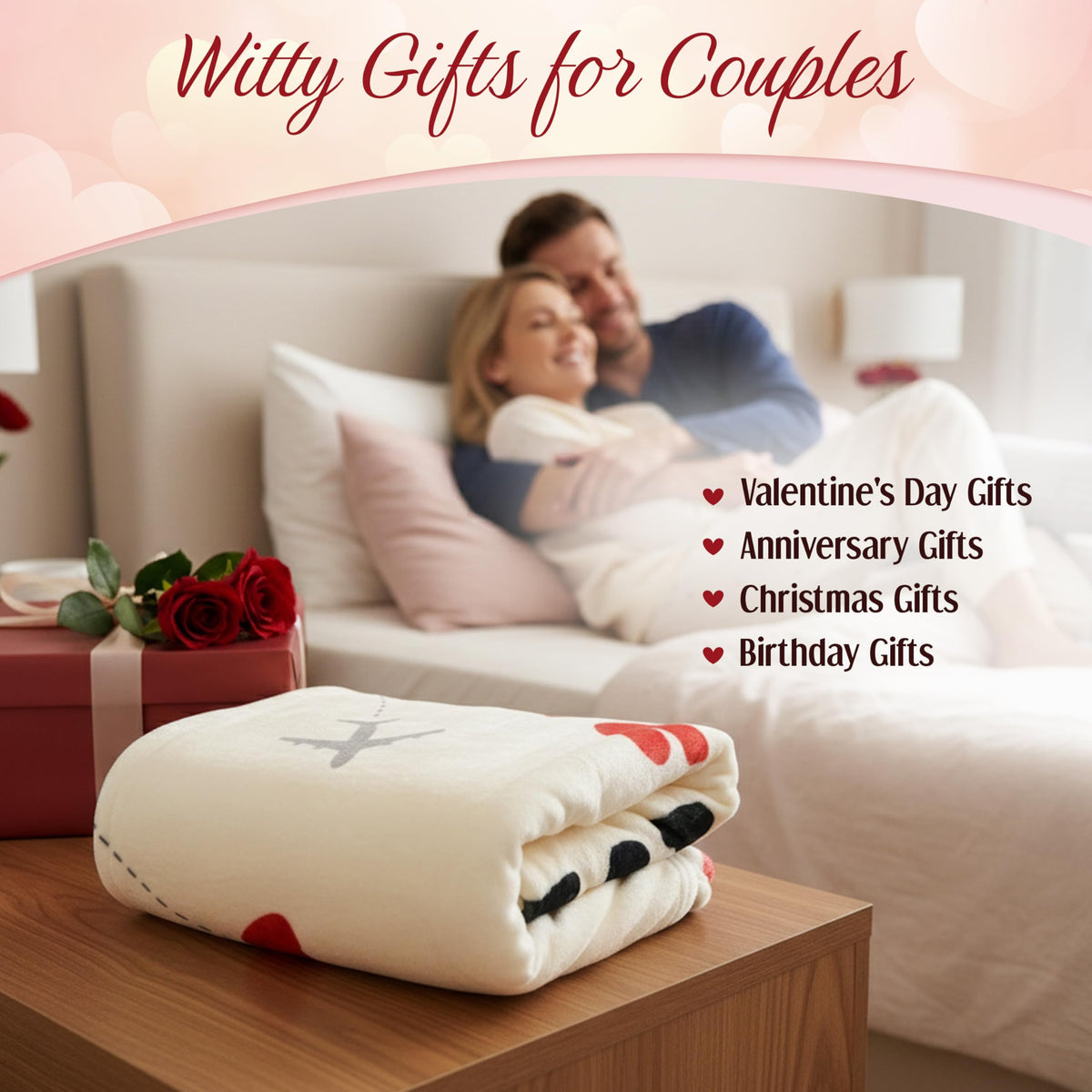 WRAPIX blanket draped on sofa for everyday cuddle moments