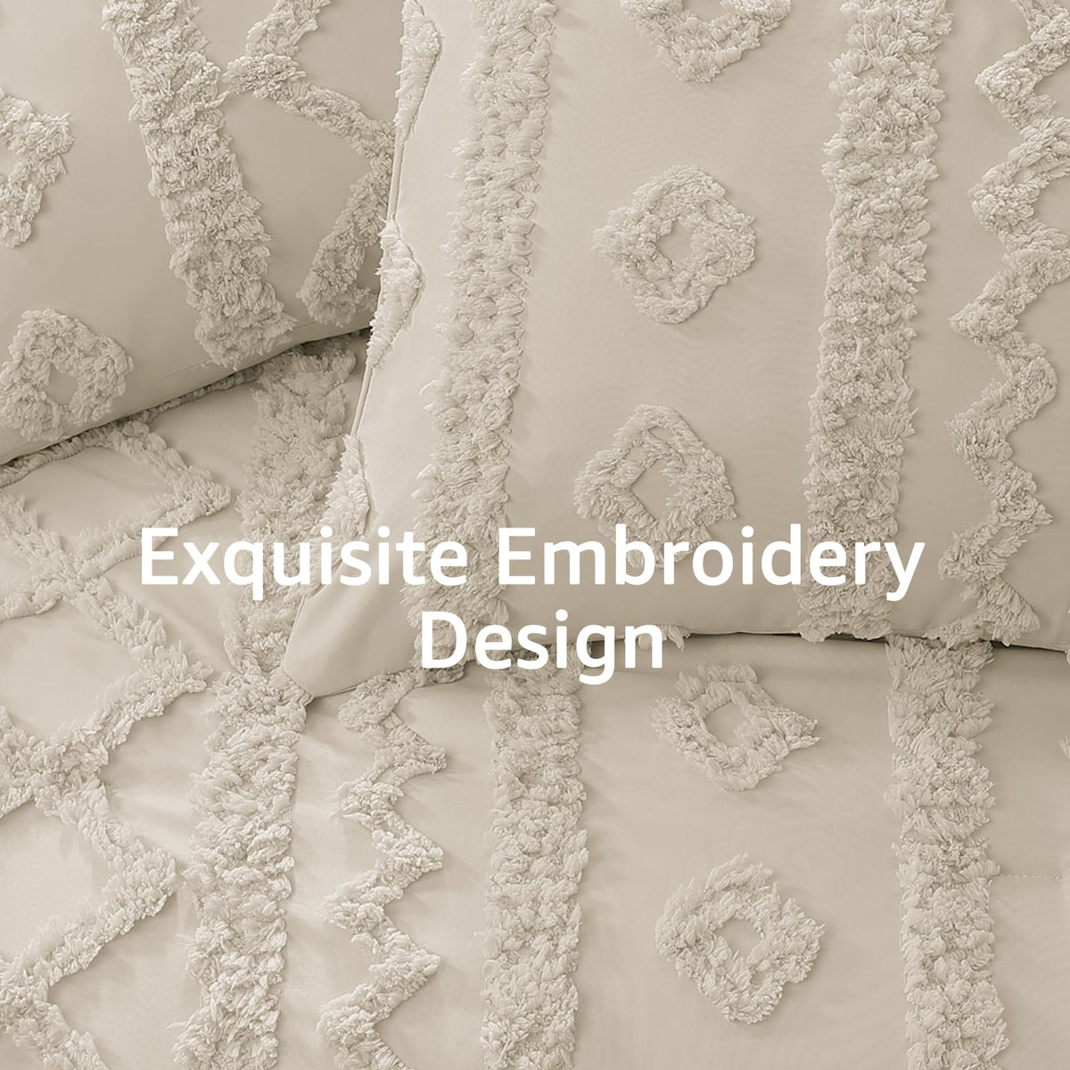 WRENSONGE bed-in-a-bag includes comforter and sheets for quick styling