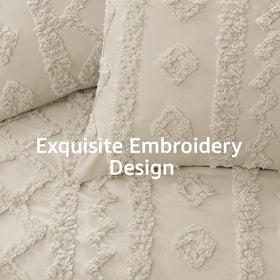 WRENSONGE bed-in-a-bag includes comforter and sheets for quick styling